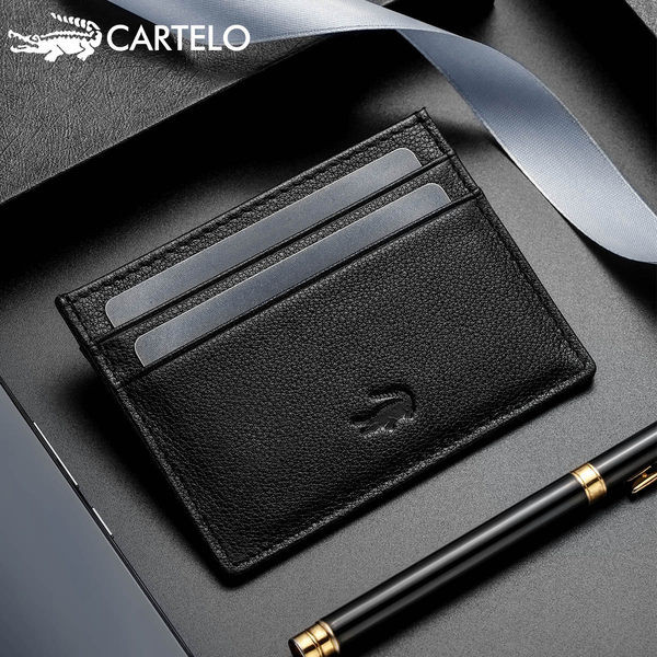 Portofel pentru documente din piele pentru bărbați