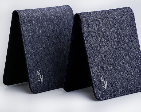 Tekstiilist meeste rahakott lahtritega krediitkaartide ja pangatähtede jaoks