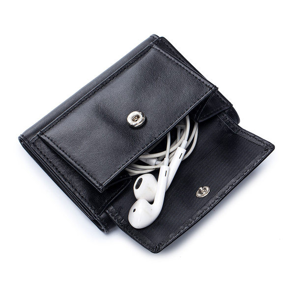 Vīriešu maks ar nodalījumu monētām