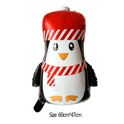 Häid jõule õhupallid Jõuluvana Lumememm Põdra Globos DIY jõulukaunistused koju uusaasta 2022 Navidadi peokaunistused