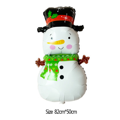 Häid jõule õhupallid Jõuluvana Lumememm Põdra Globos DIY jõulukaunistused koju uusaasta 2022 Navidadi peokaunistused