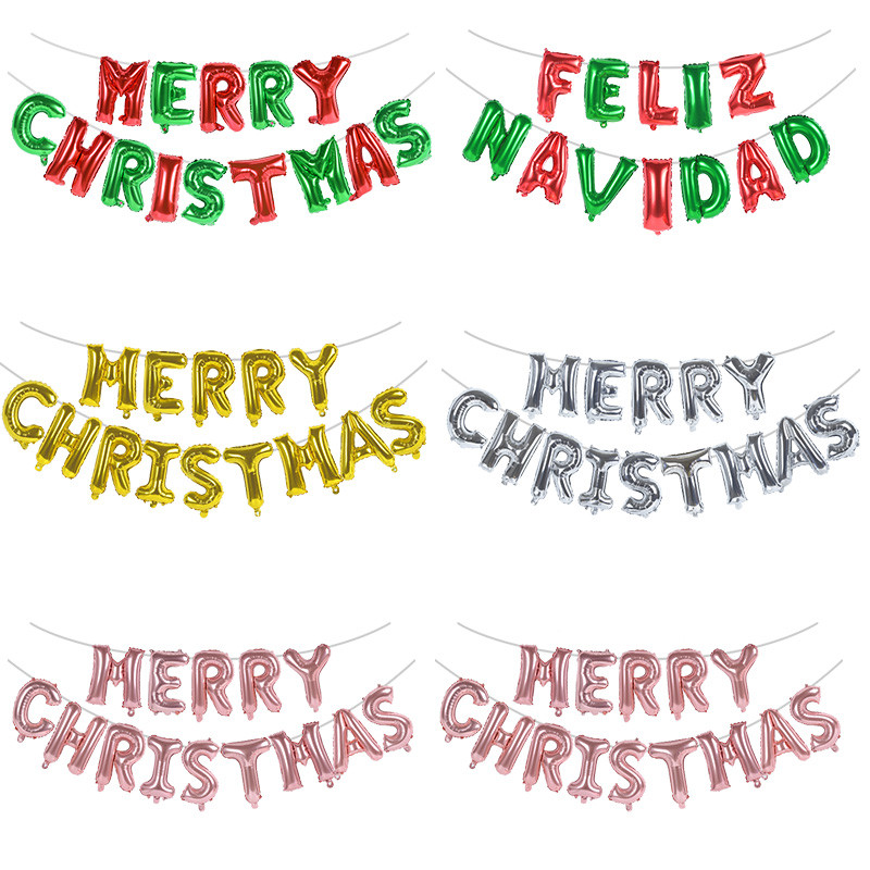 Häid jõule õhupallid Jõuluvana Lumememm Põdra Globos DIY jõulukaunistused koju uusaasta 2022 Navidadi peokaunistused