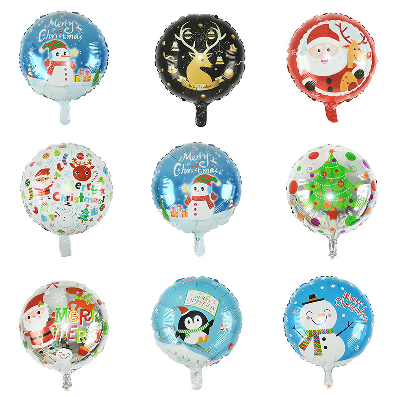 Häid jõule õhupallid Jõuluvana Lumememm Põdra Globos DIY jõulukaunistused koju uusaasta 2022 Navidadi peokaunistused