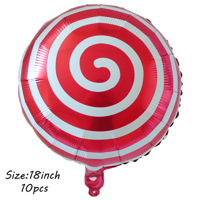 10 τμχ Κόκκινο Πράσινο Αστέρι Καρδιά Γλειφιτζούρι με αλουμινόχαρτο Μπαλόνι για Χαρούμενα Χριστουγεννιάτικα πάρτι Διακόσμηση Αι-Βασίλη Άλκη Αέρα Μπαλόνι Πρωτοχρονιάς Παιδικά Δώρα Μπάλα