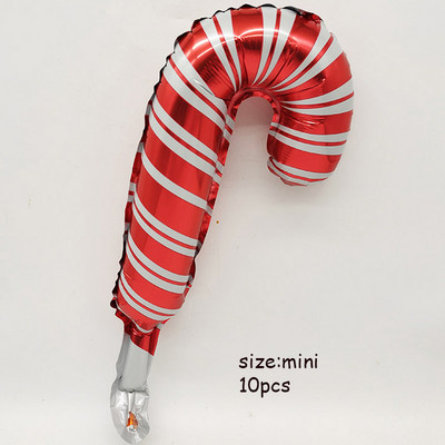 10 τμχ Κόκκινο Πράσινο Αστέρι Καρδιά Γλειφιτζούρι με αλουμινόχαρτο Μπαλόνι για Χαρούμενα Χριστουγεννιάτικα πάρτι Διακόσμηση Αι-Βασίλη Άλκη Αέρα Μπαλόνι Πρωτοχρονιάς Παιδικά Δώρα Μπάλα