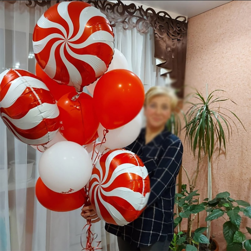 10 τμχ Κόκκινο Πράσινο Αστέρι Καρδιά Γλειφιτζούρι με αλουμινόχαρτο Μπαλόνι για Χαρούμενα Χριστουγεννιάτικα πάρτι Διακόσμηση Αι-Βασίλη Άλκη Αέρα Μπαλόνι Πρωτοχρονιάς Παιδικά Δώρα Μπάλα