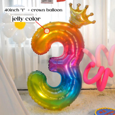 Magusa sõõriku jäätise koogi fooliumist õhupallid LOVE Heeliumi õhupallid Baby Shower Sünnipäevapeo kaunistus Lastele Mänguasi Digitaalkuju Globo