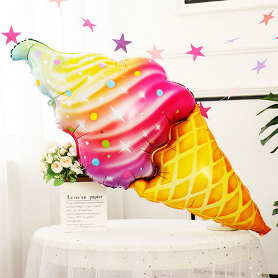 Magusa sõõriku jäätise koogi fooliumist õhupallid LOVE Heeliumi õhupallid Baby Shower Sünnipäevapeo kaunistus Lastele Mänguasi Digitaalkuju Globo