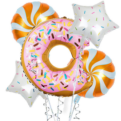 Magusa sõõriku jäätise koogi fooliumist õhupallid LOVE Heeliumi õhupallid Baby Shower Sünnipäevapeo kaunistus Lastele Mänguasi Digitaalkuju Globo