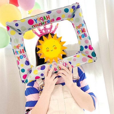 Magusa sõõriku jäätise koogi fooliumist õhupallid LOVE Heeliumi õhupallid Baby Shower Sünnipäevapeo kaunistus Lastele Mänguasi Digitaalkuju Globo