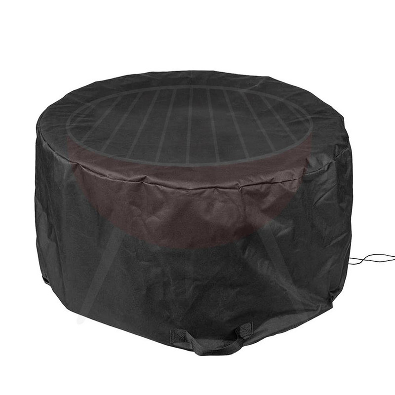 Husă pentru grătar, în aer liber, rezistentă la praf, pentru Weber, capac pentru grătar rezistent la ploaie, husă pentru grătar, accesoriu rotund