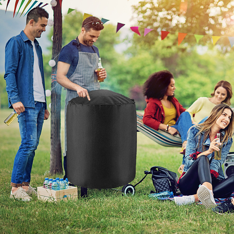 BBQ grila grila pārsegs āra lietus gāzei kokogles elektrisks pārnēsājams ūdensnecaurlaidīgs grila pārsegs mājas piederumi bbq piederumi