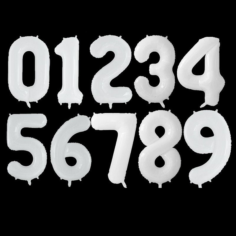 40 ιντσών Μωβ Κόκκινο Μπαλόνι Αριθμός Μακαρόν 0 1 2 3 4 5 6 7 8 9 Νούμερο Μπαλόνια Baby Shower για πάρτι γενεθλίων Γαμήλια διακόσμηση προμήθειες