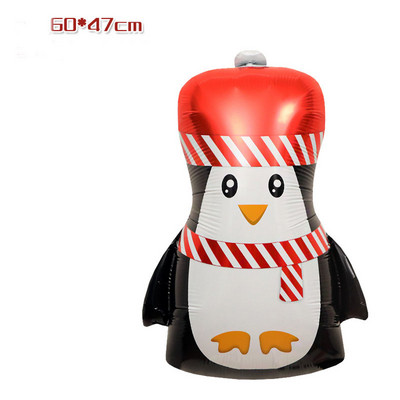 Ziemassvētku balons Ziemassvētku kruķis konfekte Ziemassvētku vecīša dāvanu kastīte balons bērniem dod priekšroku priecīgiem Ziemassvētku dekoriem mājām 2023