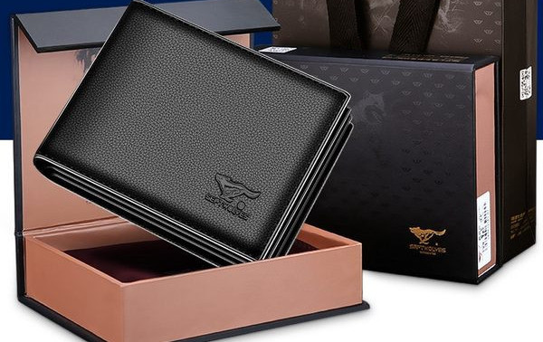 Portofel pentru bărbați cu sloturi pentru carduri