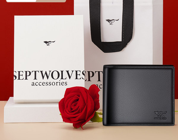 Kunstnahast meeste rahakott - musta ja pruuni värvi