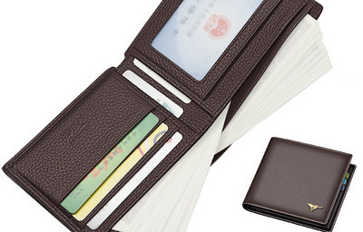 Portofel barbatesc - din piele ecologica