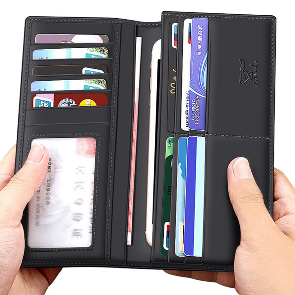 Portofel barbatesc cu compartiment pentru carduri si bancnote