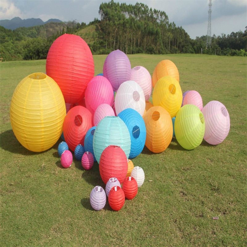 1vnt 10cm-40cm apvalus kiniškas popierinis žibintas gimtadienio vestuvių dekoro dovanos rankdarbiams pasidaryk pats lempa baltas pakabinamas žibintas Ball Party reikmenys