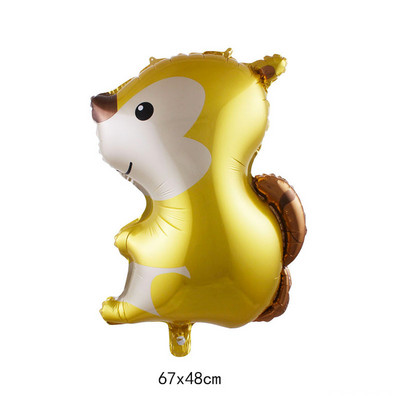 1 buc. Balon de iepuraș gri, urechi lungi, balon cu heliu de iepure, pentru baby shower, decorare pentru nunta, pentru petrecerea de naștere, balon din folie de aluminiu