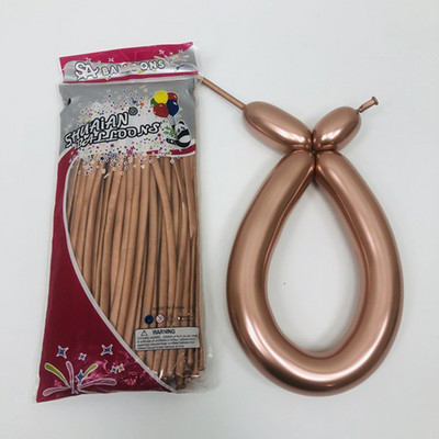 10 buc. Baloane lungi din latex, culori amestecate, balon magic Twist pentru petrecere, decorare pentru nunta, decorațiuni pentru baby shower.