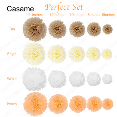 Vestuvių ir kitoms progoms skirtų kabančių gėlių papuošalų rinkinys, spalvingas dekoravimo žibintas, skirtas vestuvėms ir kitoms progoms