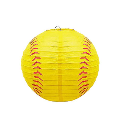 Lanterne pentru petreceri tematice sportive Fotbal Baschet Baseball Rugby Lanternă de hârtie Decoratiuni pentru petreceri La mulți ani Copii Adulti Băiat