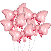 5 tk vibu õhupall Kikilips roosa õhupalli foolium Roosa õhupall mini vibu õhupall pulmadeks pruudi dušš tüdrukule kingituseks õhupalli kaunistus