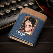 Muški novčanik - sa aplikacijom i natpisom