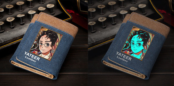 Muški novčanik - sa aplikacijom i natpisom