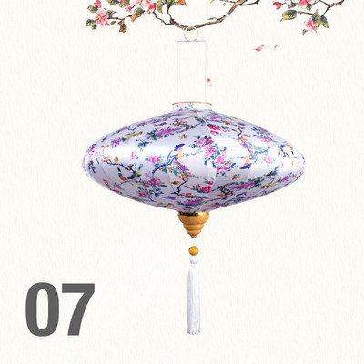 12/14-tolline hiina stiilis satiinist siidlaterna koridor restorani teetoa sisustus palee lamp Sügise kevadfestivali sisustus