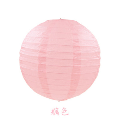 Baltas auksas Sidabras Rožinė Mėlyna Apvalus Kiniškas Popierinis Žibintas Namai Miegamasis Vestuvių Gimtadienio vakarėlio dekoravimas Lampion šventiniai reikmenys