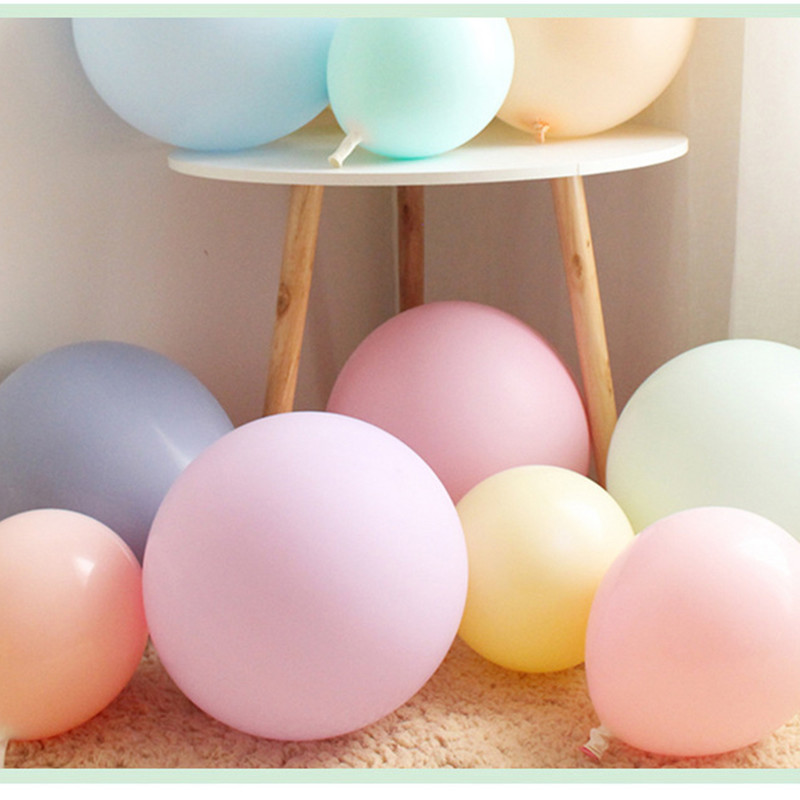 10 buc 5/10/12 inch pastel latex balon colorat Macaron roz albastru balon nunta petrecere aniversare baby show decorare minge