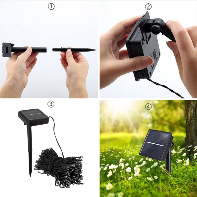 Halloweeni stringi tuled laterna päikesevalgusti aia välikaunistused festivali haldja vaniku sisehoovi uusaasta jõulupeoks