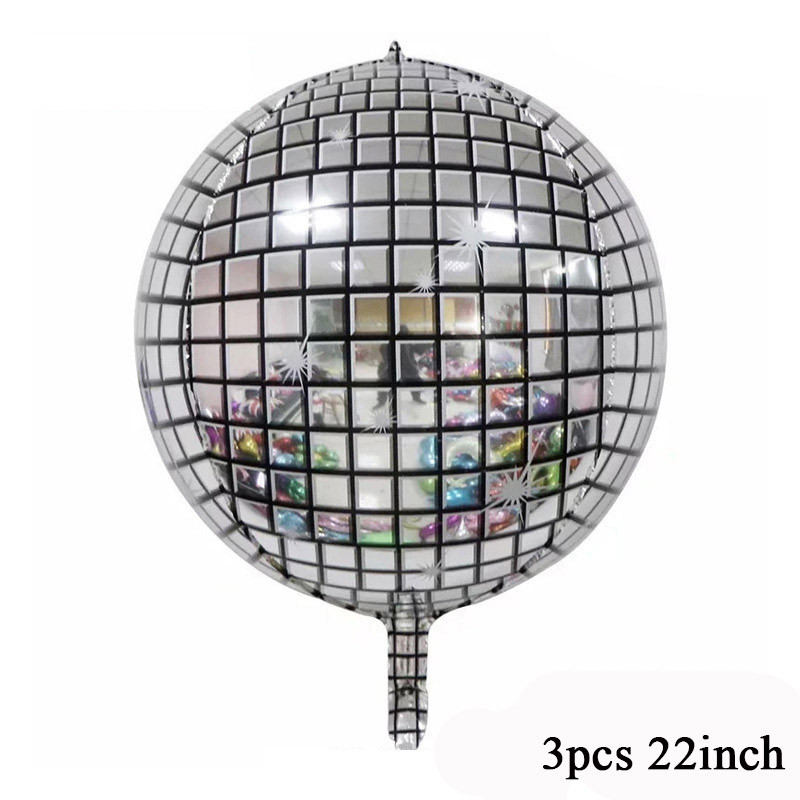 Disco Bar Ball Balon cu heliu Dance Party Baloane metalice decorative Petrecere populară Naștere pentru adulți Nuntă Spațiu Decor pentru petreceri