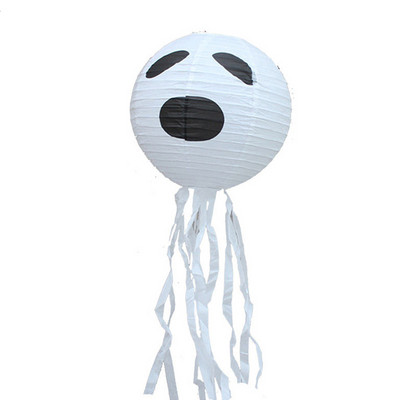 Χάρτινα φανάρια αποκριάτικων κρεμαστών Jack-O'-Lantern Spider Skeleton κολοκύθα για διακόσμηση αποκριάτικων πάρτι Εσωτερικού εξωτερικού χώρου, τρομακτικό ντεκόρ