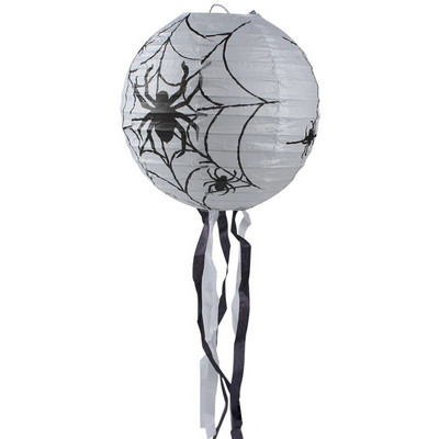 Χάρτινα φανάρια αποκριάτικων κρεμαστών Jack-O'-Lantern Spider Skeleton κολοκύθα για διακόσμηση αποκριάτικων πάρτι Εσωτερικού εξωτερικού χώρου, τρομακτικό ντεκόρ