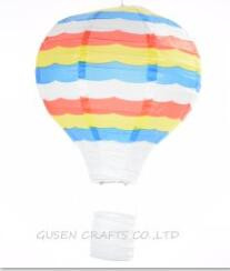 Lanterna din hârtie pentru imprimare curcubeu 30cm 1buc balon cu aer cald decor nuntă dormitor copii agățat decorațiuni pentru petrecerea de ziua de naștere