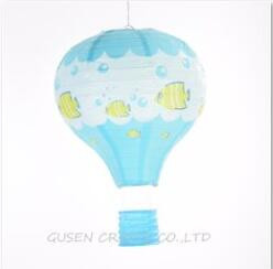 Lanterna din hârtie pentru imprimare curcubeu 30cm 1buc balon cu aer cald decor nuntă dormitor copii agățat decorațiuni pentru petrecerea de ziua de naștere