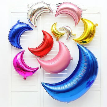 5 τμχ 10 ιντσών Star Moon Heart Pink Foil Balloon Helium Διακόσμηση γενεθλίων Παιδική διακόσμηση πάρτι του Αγίου Βαλεντίνου Αεροσφαίριση