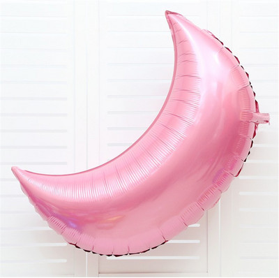 5 τμχ 10 ιντσών Star Moon Heart Pink Foil Balloon Helium Διακόσμηση γενεθλίων Παιδική διακόσμηση πάρτι του Αγίου Βαλεντίνου Αεροσφαίριση