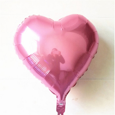 5 τμχ 10 ιντσών Star Moon Heart Pink Foil Balloon Helium Διακόσμηση γενεθλίων Παιδική διακόσμηση πάρτι του Αγίου Βαλεντίνου Αεροσφαίριση