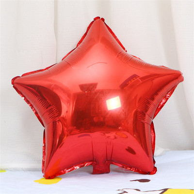 5 τμχ 10 ιντσών Star Moon Heart Pink Foil Balloon Helium Διακόσμηση γενεθλίων Παιδική διακόσμηση πάρτι του Αγίου Βαλεντίνου Αεροσφαίριση