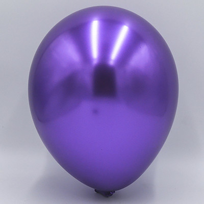 Decoratiuni de Anul Nou 2022 Set de baloane metalice confetti violet de 12 inch Decor petrecere de aniversare Copii Adulti Baby Shower Globo de nunta