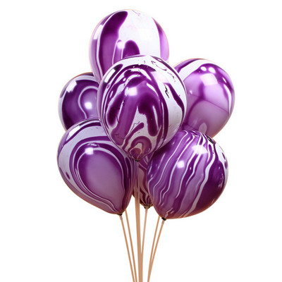 Decoratiuni de Anul Nou 2022 Set de baloane metalice confetti violet de 12 inch Decor petrecere de aniversare Copii Adulti Baby Shower Globo de nunta