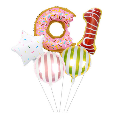 1 set de baloane din folie cu număr de bomboane de Navidad de 32 inchi, pentru petrecerea de Anul Nou, globuri de 18 inci, gogoși cu heliu, decorațiuni pentru petrecerea de aniversare, bile pentru copii