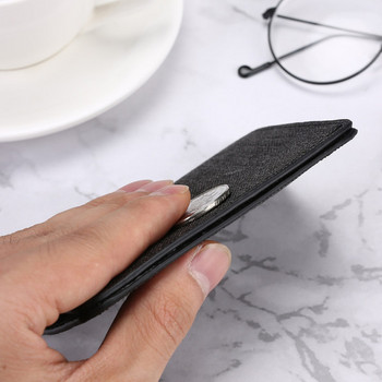 Ανδρικό υφασμάτινο πορτοφόλι με θήκες για τραπεζογραμμάτια και πιστωτικές κάρτες