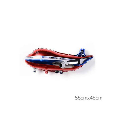 Uus autokujuline alumiiniumkile õhupall koolibussi rongipaak Ekskavaatorlennuk gloobused lastele sünnipäevapeo kaunistus õhupall