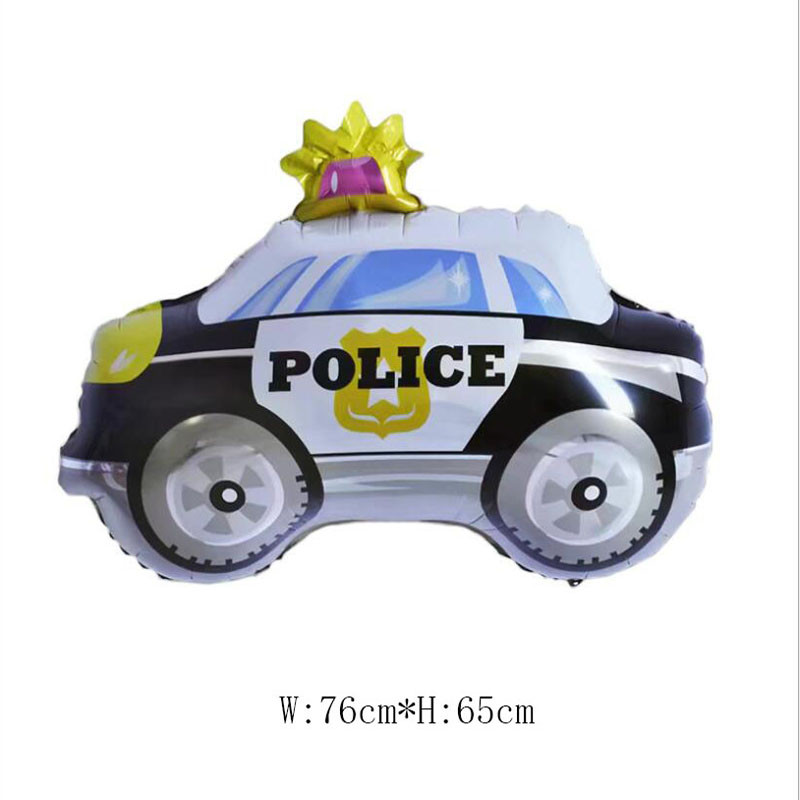 Uus autokujuline alumiiniumkile õhupall koolibussi rongipaak Ekskavaatorlennuk gloobused lastele sünnipäevapeo kaunistus õhupall