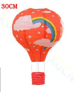 20gab Vidus rudens dienas apaļš papīrs Laternas lodīšu abažūrs kāzu dzimšanas diena Ziemassvētku dekorēšana ballītes festivāla rotājumi bērnu DIY rotaļlieta